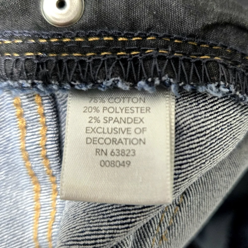 CJ Banks Stretch Skinny Denim Jeans. Blue 14W - Picture 11 of 11